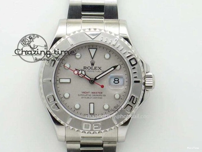 MiroTime 0508 Yacht-Master 116655 VSF 1:1 Best Edition Black Ceramic Bezel on Oysterflex Rubber Strap VS Practical 2096